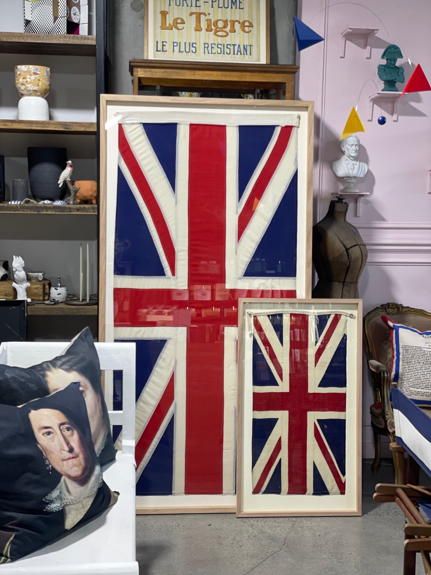 Vintage Union Jack - Framed