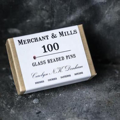 Merchant and Mills Glass Headed Pins