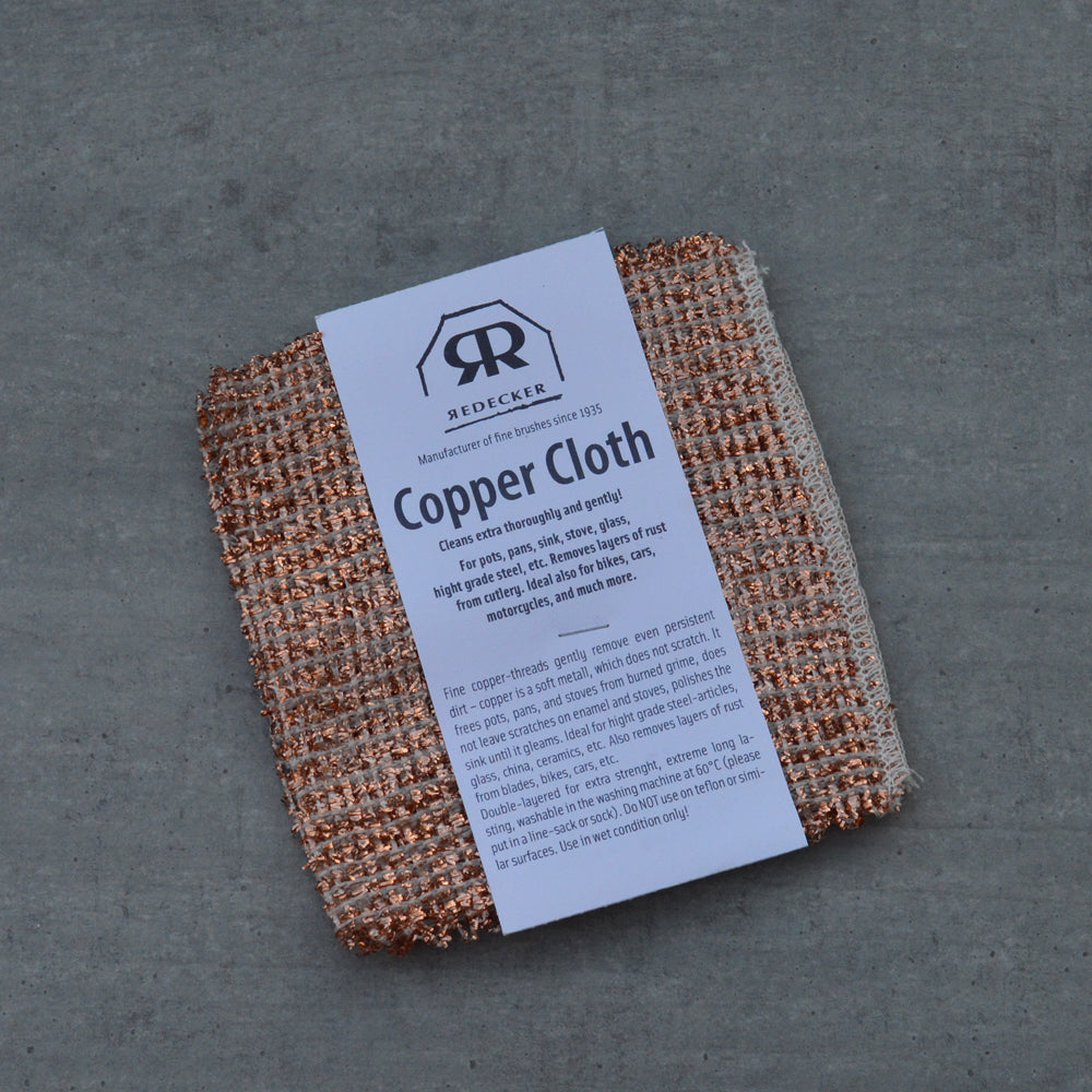 Copper Cleaning Cloth by Redecker