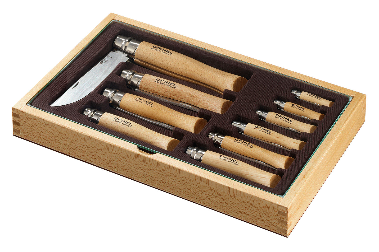 Opinel Knives Boxed Collection - 10 pieces