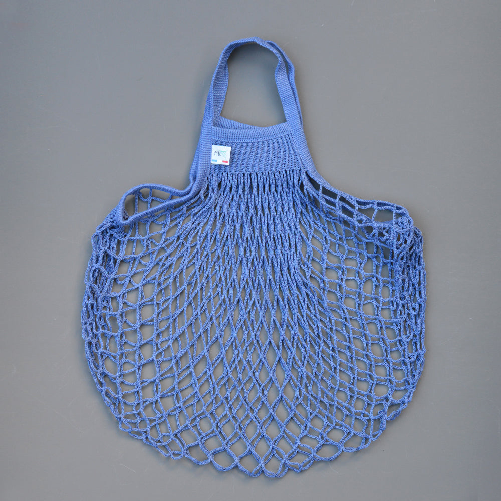 French String Bag in Blue