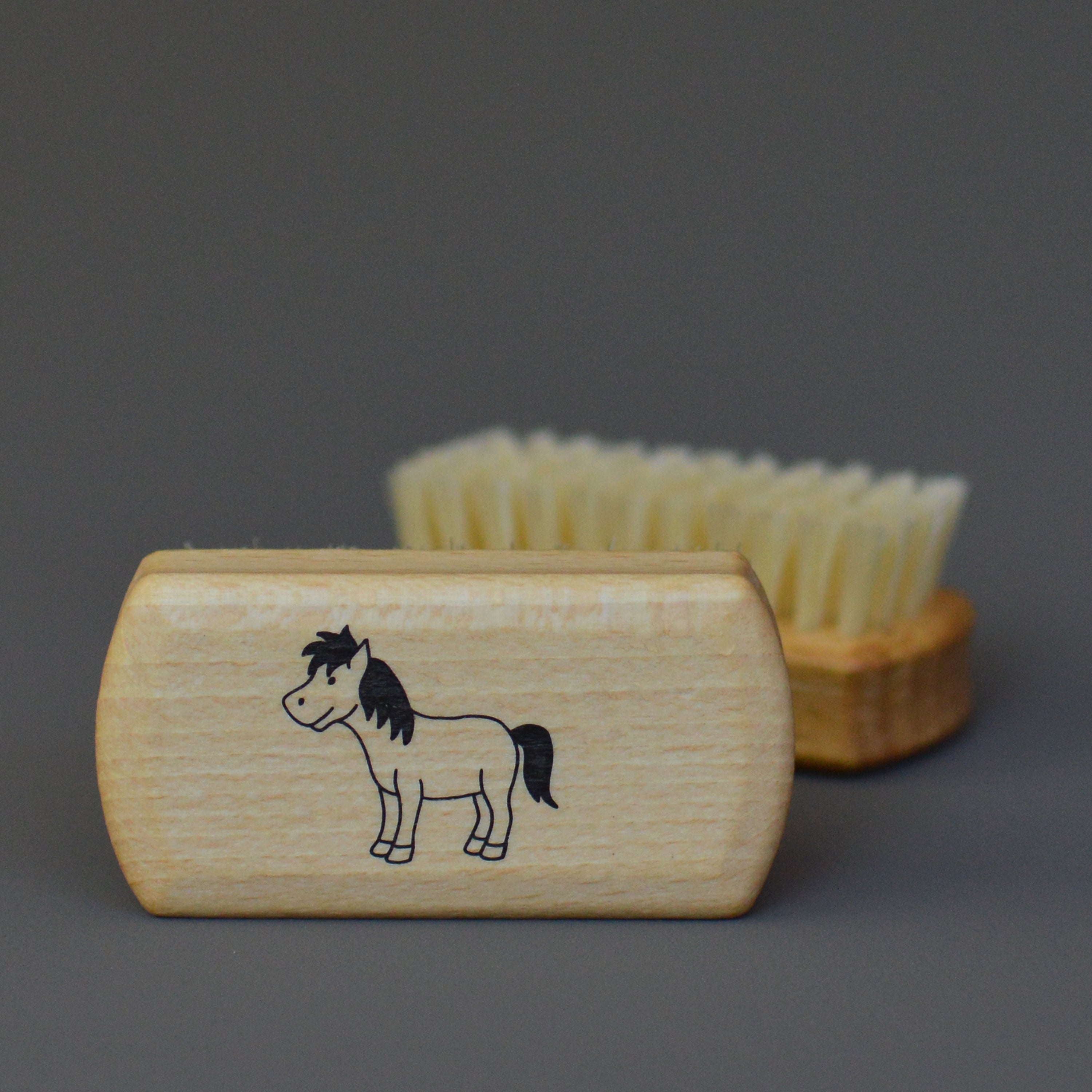 Nail Brush with Horse