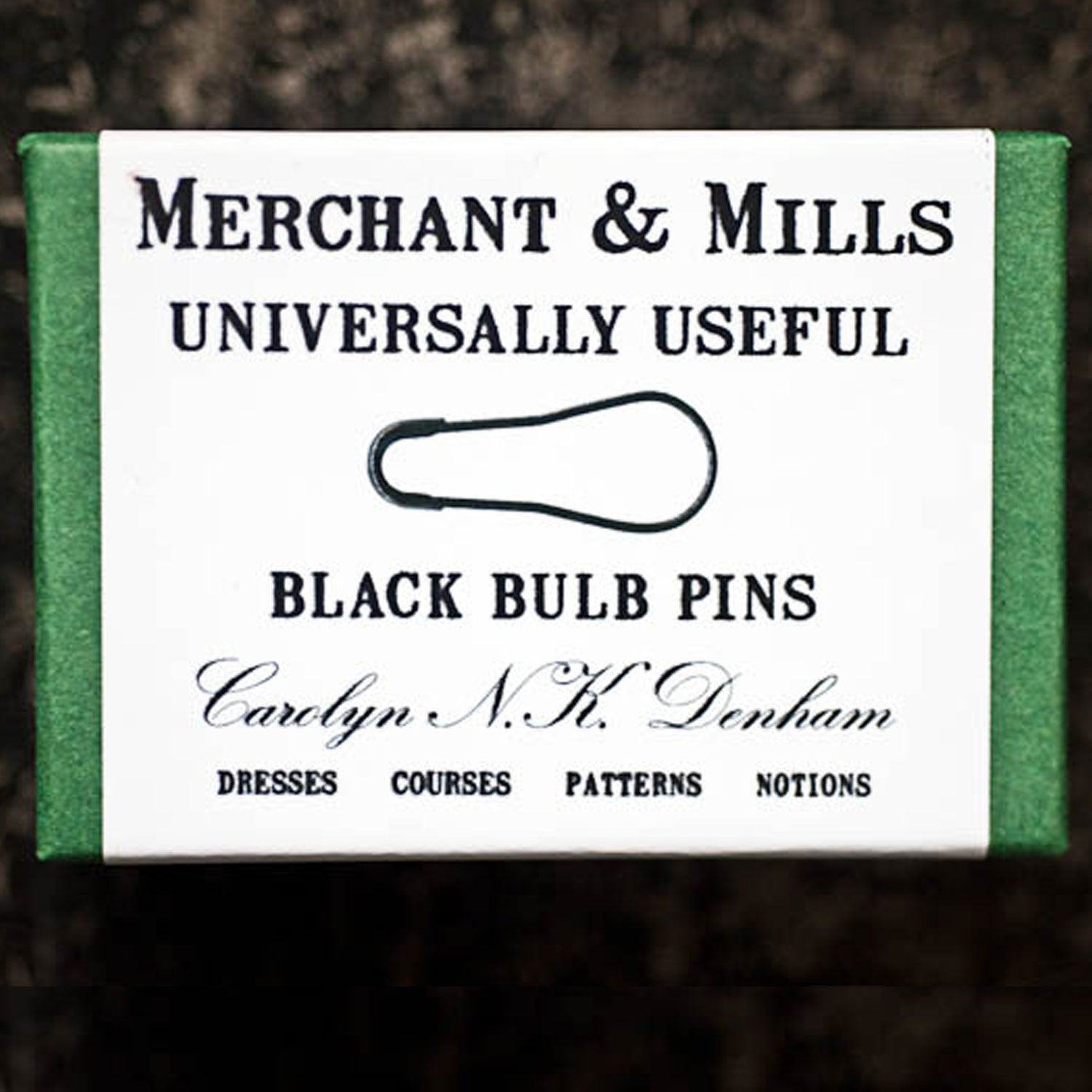Merchant and Mills Black Bulb Pins