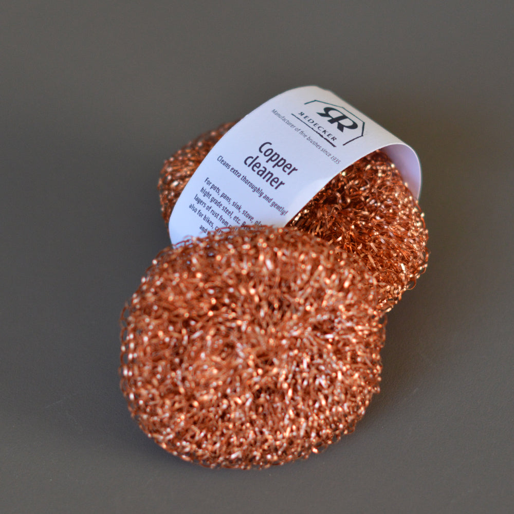 Copper Scourer Set of Two by Redecker