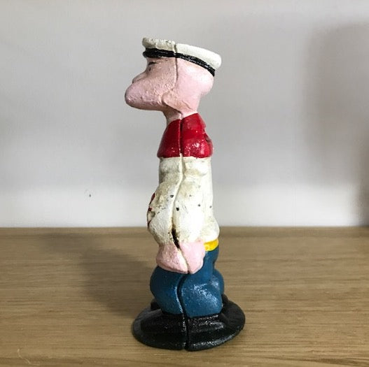 Cast Iron Popeye Figure