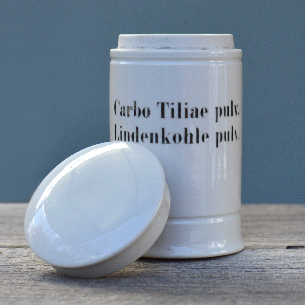 Vintage Ceramic Apothecary Canister