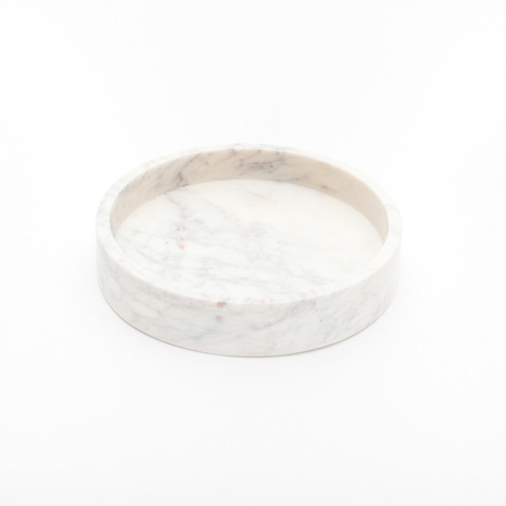 Marble Basic  Round Roman Tray - Small