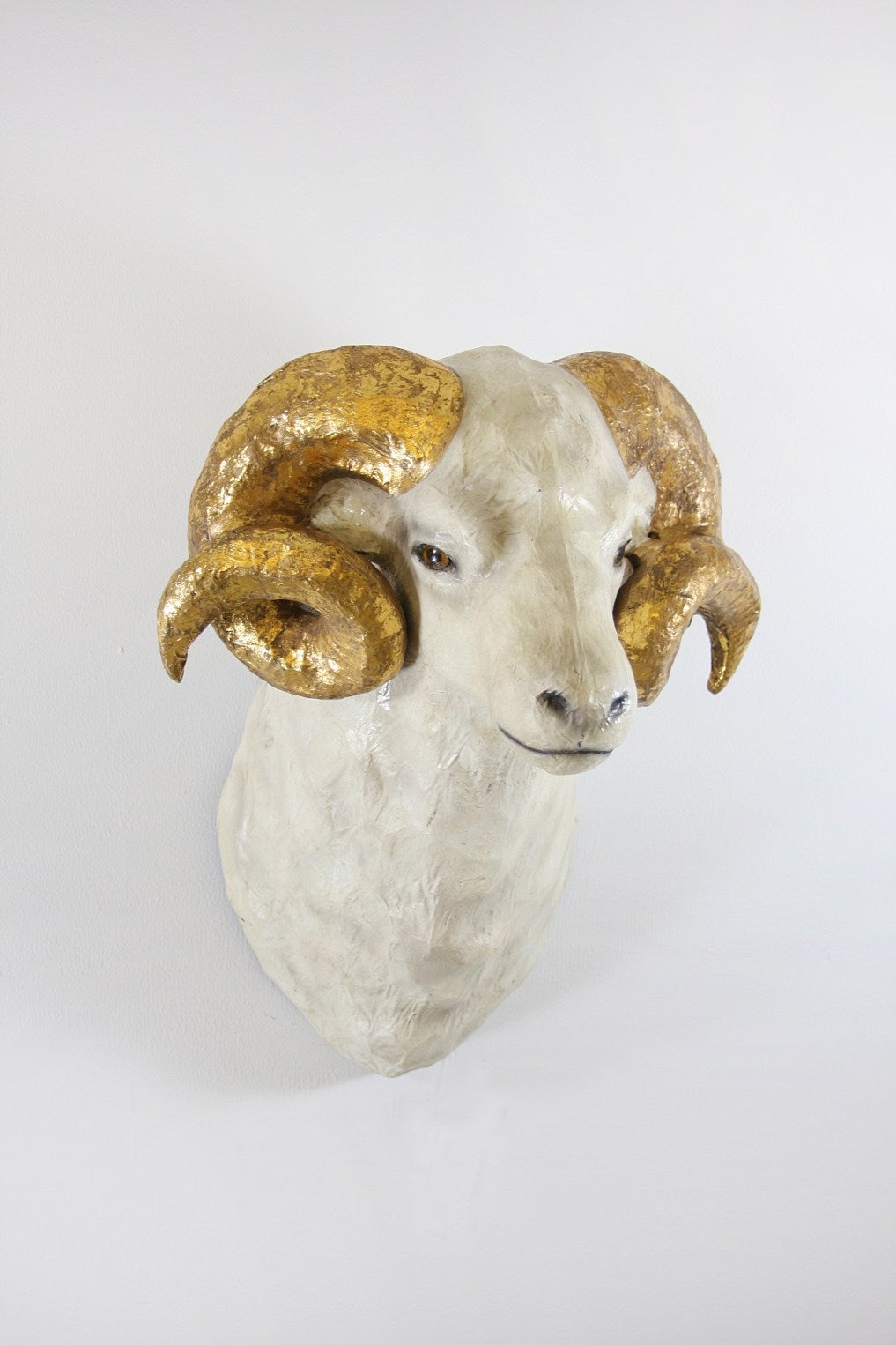 RAM WITH GOLD HORNS