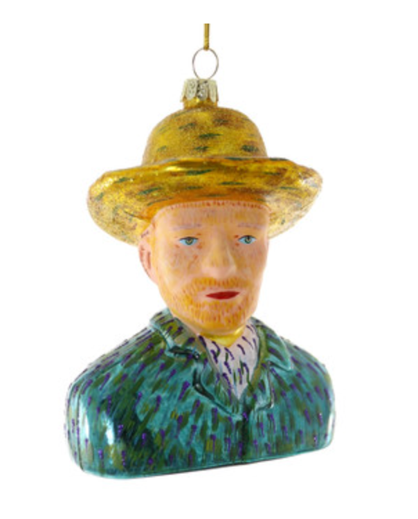 Vincent Van Gogh Ornament -  Mercury Glass