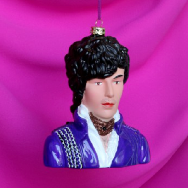 Prince Ornament in Mercury Glass