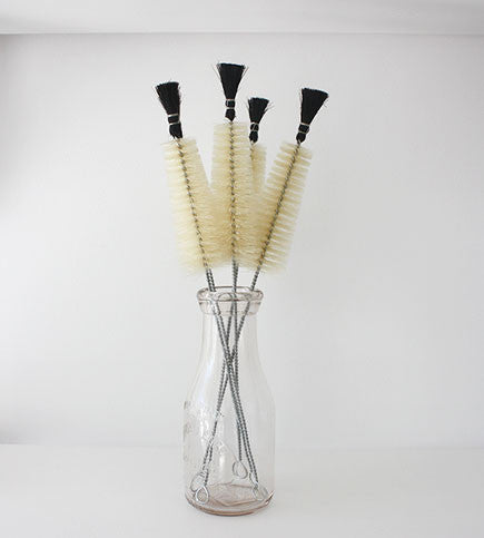 Conical Black Tip Bottle Brush by Redecker