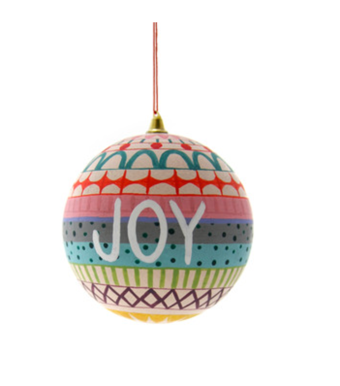 Joy Bauble Ornament- XTRA LARGE