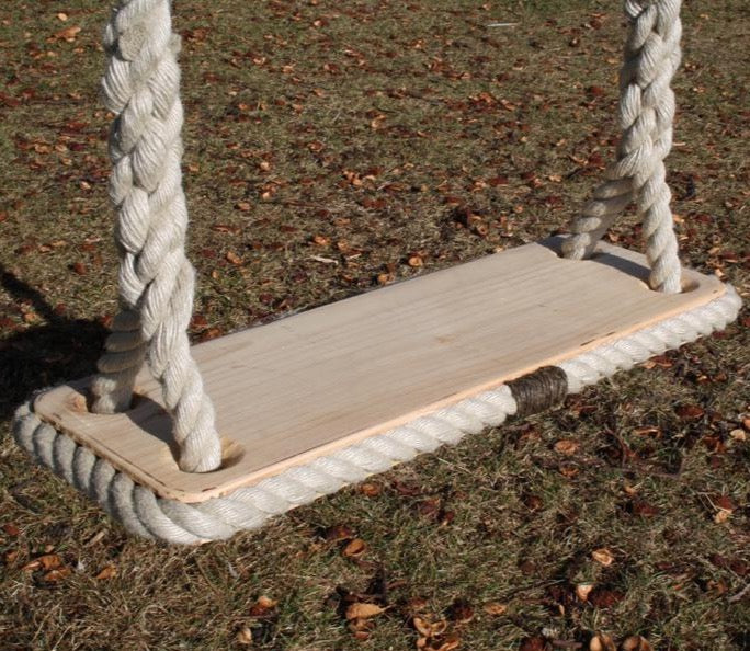 Cedar Rope Swing - made in Historic Chatham Boatyard